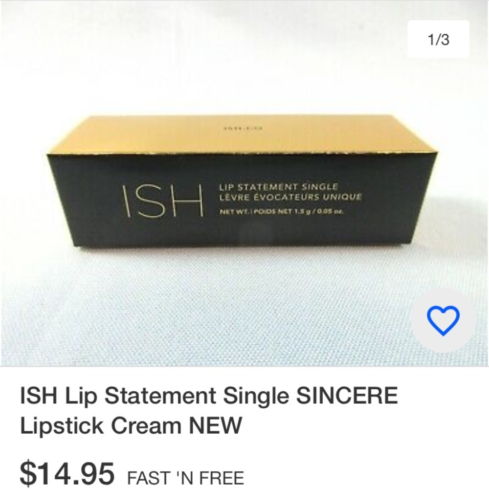 Ish lip statement single in color Sincere‎